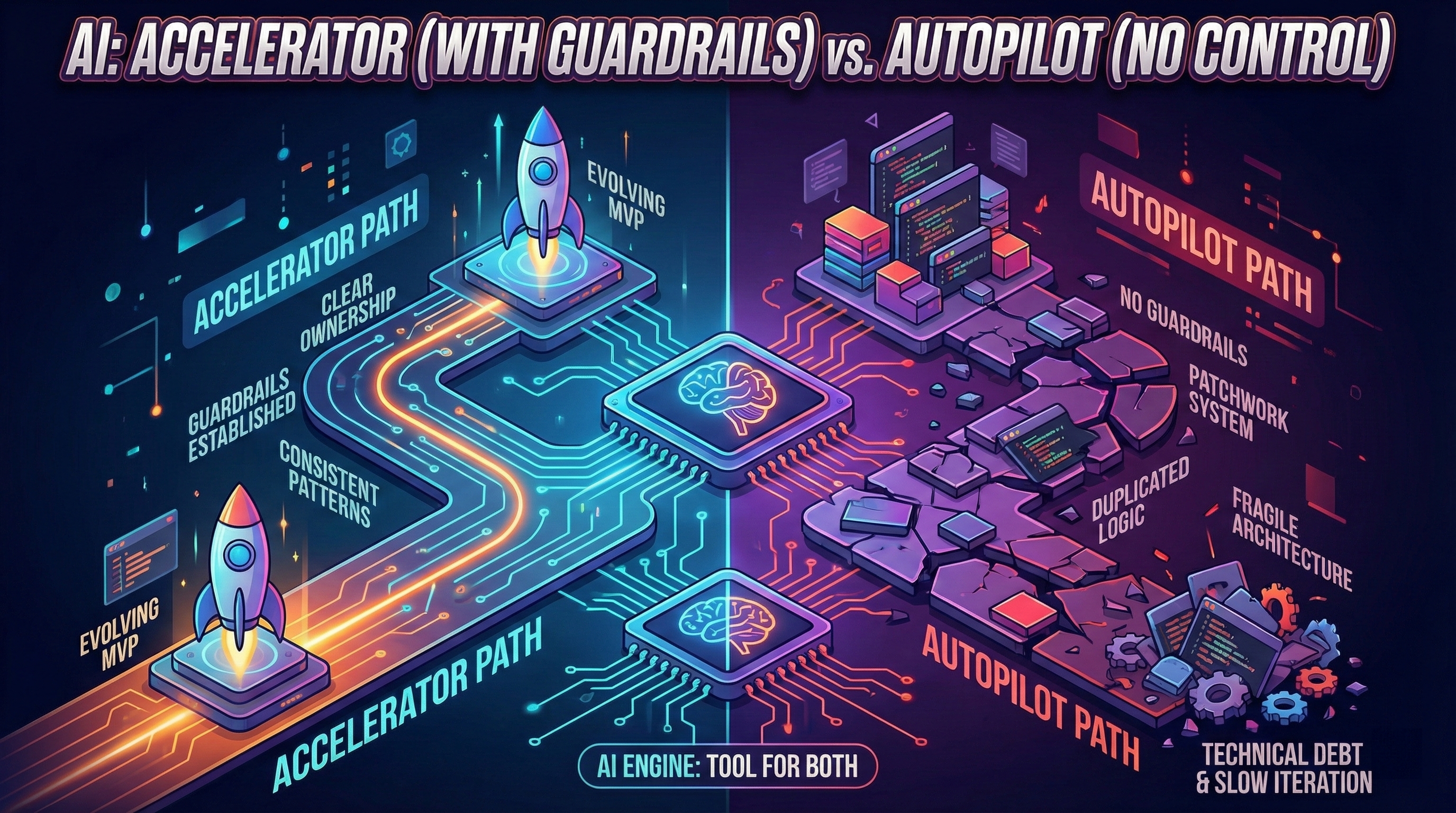 AI as Accelerator, Not Autopilot: Human-Led Development Wins (2026)