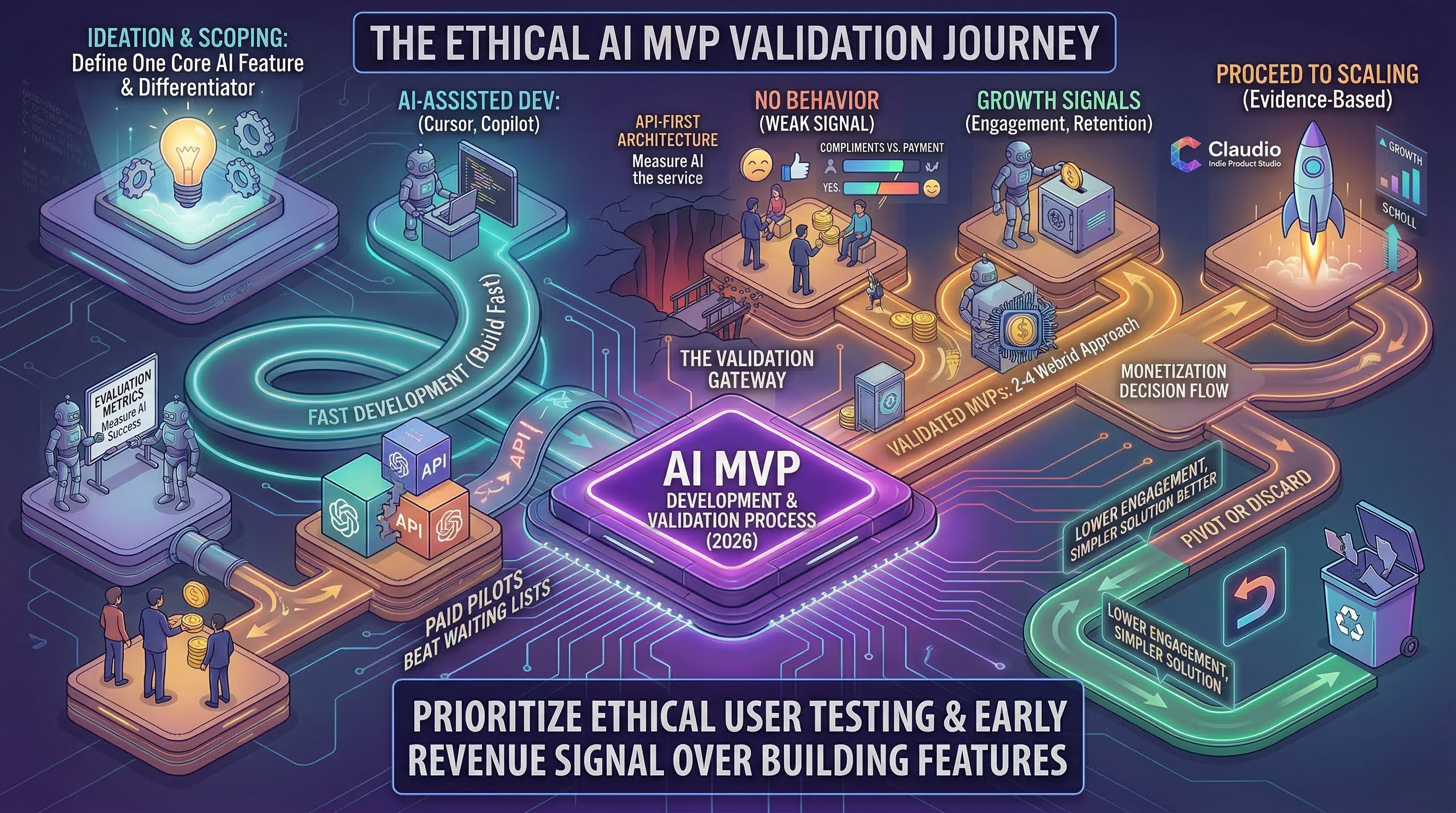 Cover for AI MVP Development Guide: Build Fast, Validate Early (2026)